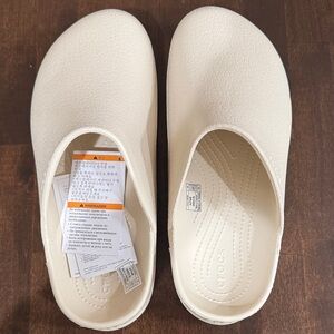 CROCS Classic Cream Clogs
